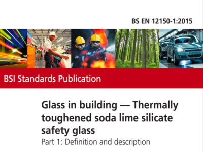 bs en12150 1 thermally toughened soda lime silicate safety glass definition and description