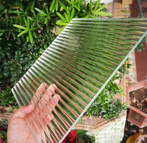 Decorative Reeded Glass Elite Safety Glass